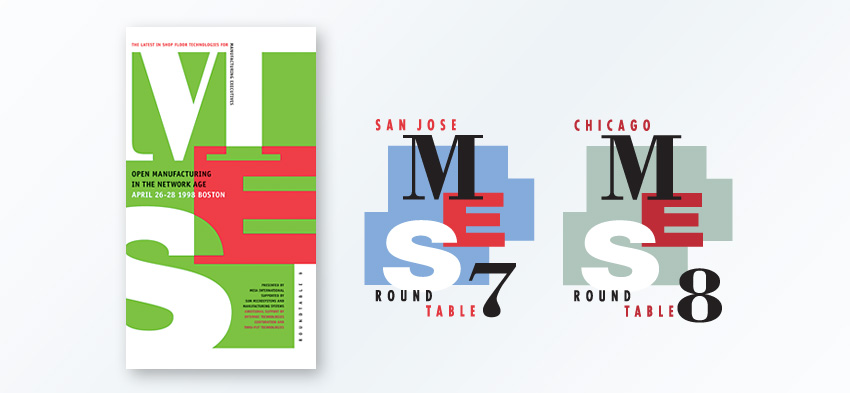 Manufacturing Execution Systems Roundtable Logos and Brochure
